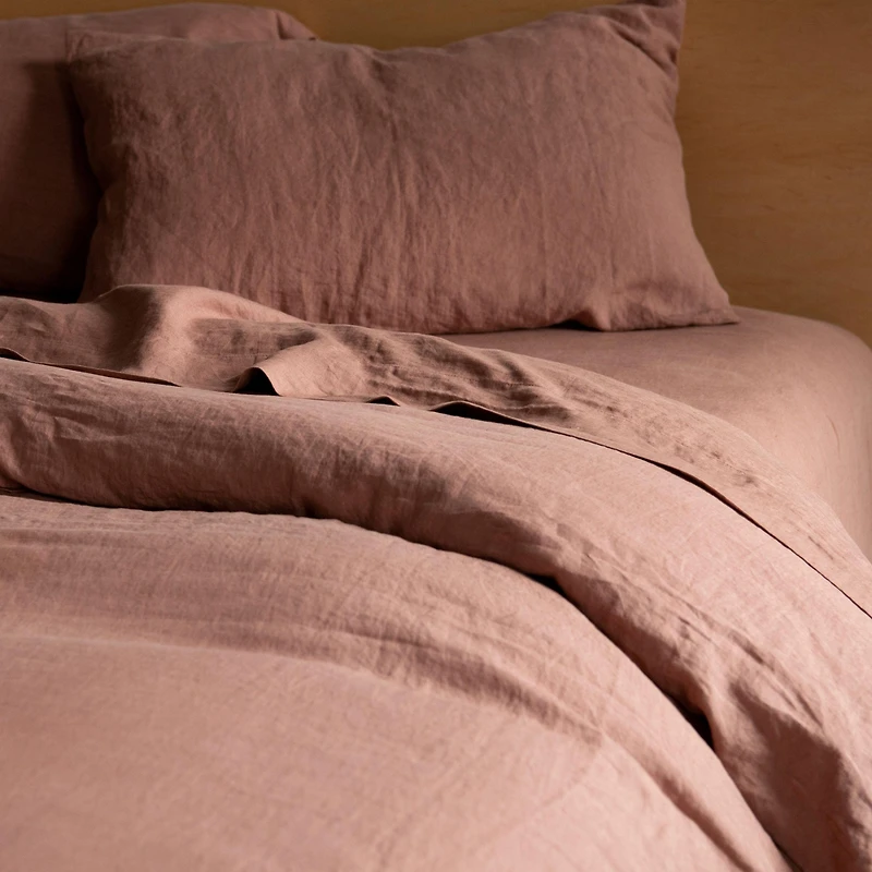 100% French Linen Duvet Cover & Sham Set - King/Cal King