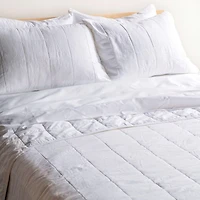 French Linen 3pc Quilt & Sham Set - King/Cal King