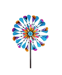Colorful Calla Lily Metal Wind Spinner
