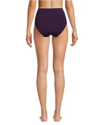Lands' End Women's Pinchless High Waisted Bikini Bottoms