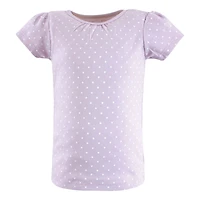 Hudson Baby Girls Short Sleeve T-Shirts, Ice Cream Dino