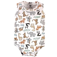Hudson Baby Baby Boys Hudson Cotton Tank-Style Bodysuits