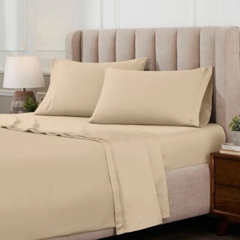 Superior Egyptian Cotton 1000 Thread Count Extra Deep Pocket Solid Sheet Set