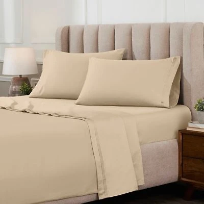 Superior Egyptian Cotton 1000 Thread Count Extra Deep Pocket Solid Sheet Set