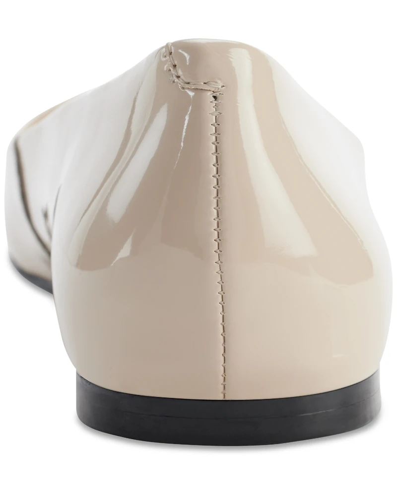 Karl Lagerfeld Paris Women's Zayne Square-Toe Ballet Flats