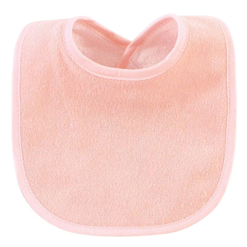 Hudson Baby Girls Cotton and Polyester Bibs
