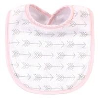 Hudson Baby Girls Cotton and Polyester Bibs