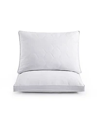 Unikome Medium Density Goose Feather Gusset 2-Pack Pillows