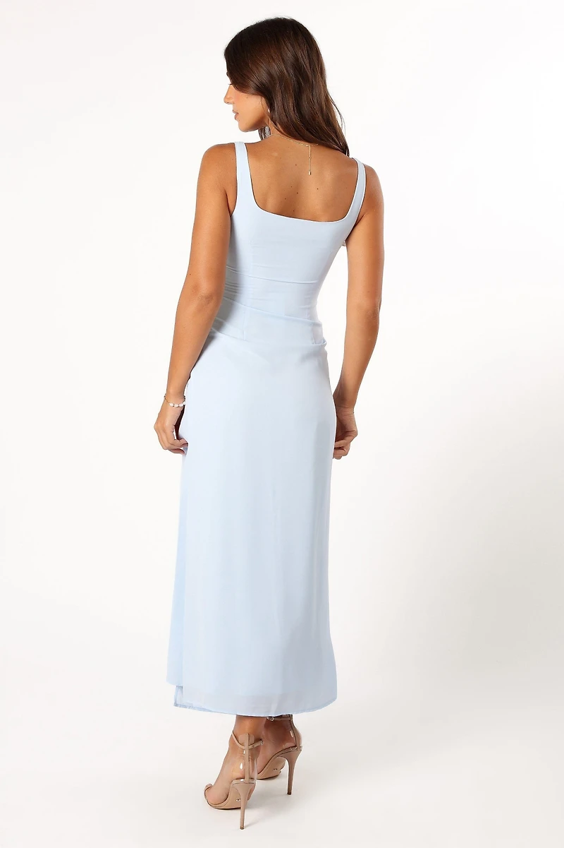 Petal and Pup Women's Nadea Faux Wrap Maxi Dress