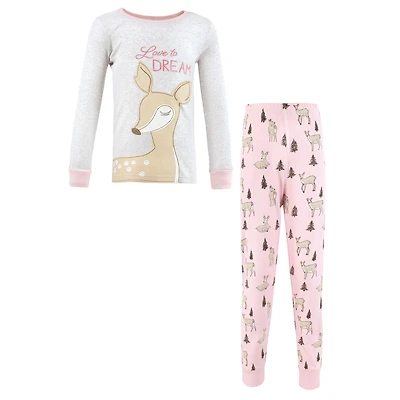 Hudson Baby Little Girls Hudson Cotton Pajama Set