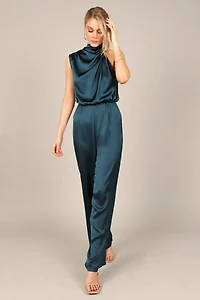 Petal and Pup Women's Savannah One Shoulder Jumpsuit
