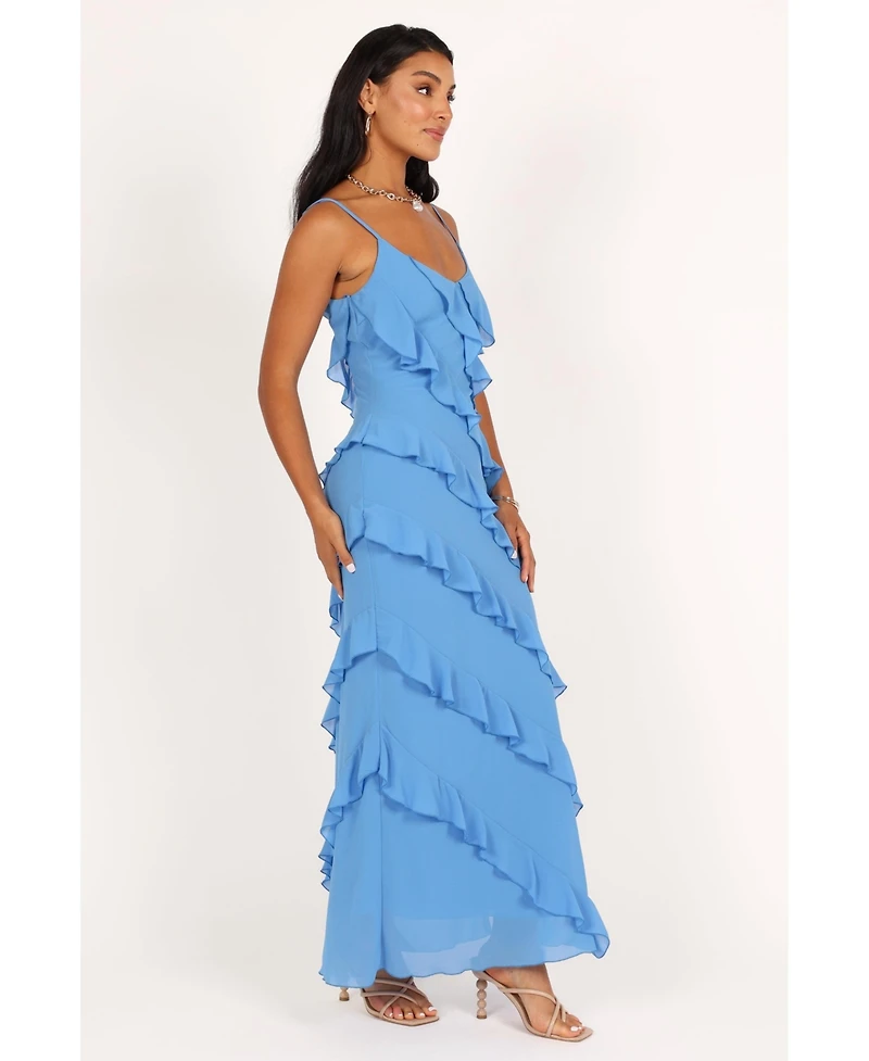 Women's Ciao Ruffles Maxi Dress