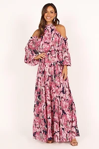 Petal and Pup Women's Hilary Pleated Maxi Dress