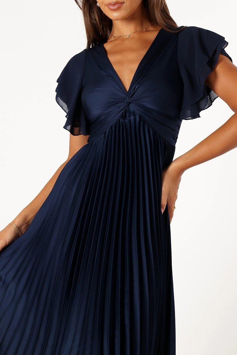Petal and Pup Women's Nova Flutter Sleeve Midi Dress