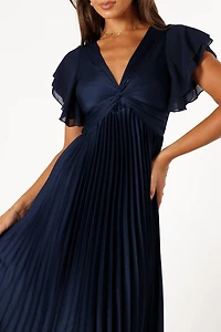 Petal and Pup Women's Nova Flutter Sleeve Midi Dress