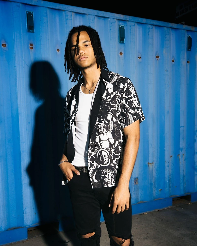 Saint Morta Mad God Short Sleeve Shirt Big & Tall