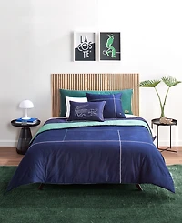 Lacoste Home Court Lines 2-Pc. Comforter Set, Twin
