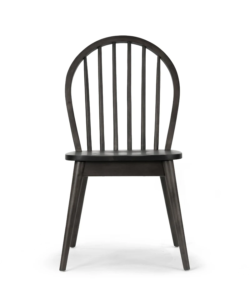 Glamour Home 36.22" Astra Rubberwood Dining Chair