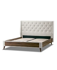 Glamour Home 46.5" Arty Polyester, Rubberwood Twin Bed