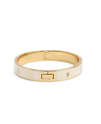 Coach Faux Stone Signature Horse Carriage Bangle Bracelet
