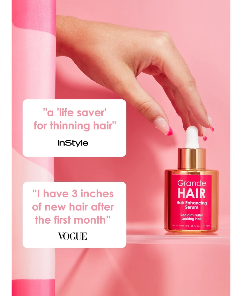 Grande Cosmetics GrandeHAIR Full Boost Hair Enhancing Serum