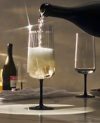 Zwiesel Glas Handmade Glamorous Champagne Flute 10.7oz - Set of 2