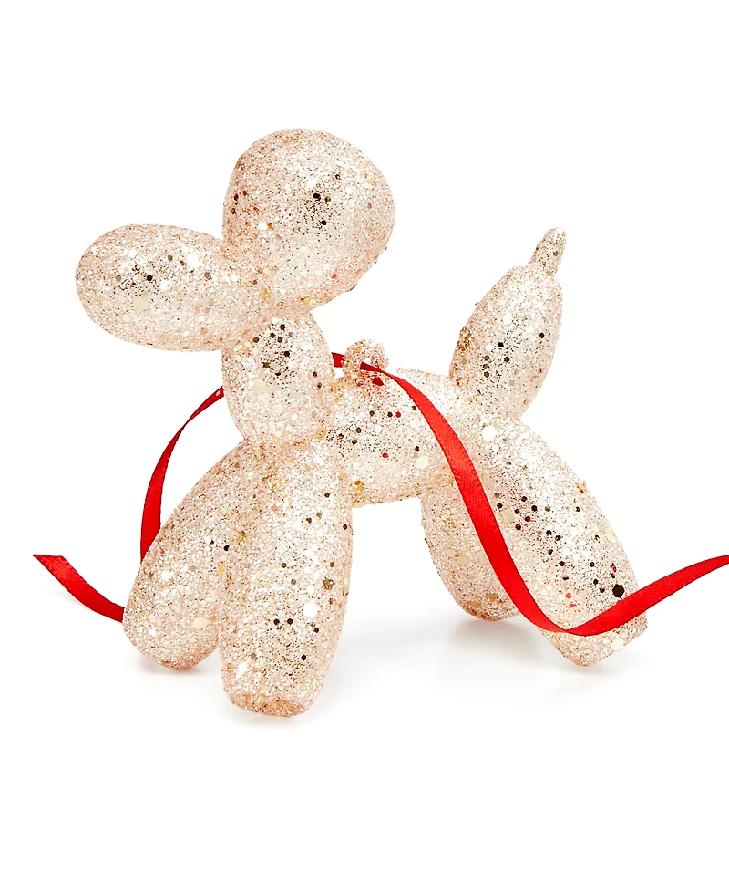 Holiday Lane Sugar Plum Pink Balloon Dog Ornament, Exclusively at Macy's