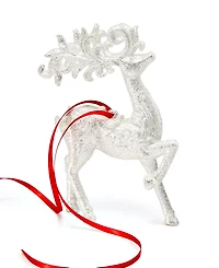 Holiday Lane Christmas Glitters Deer Ornament, Exclusively at Macy's
