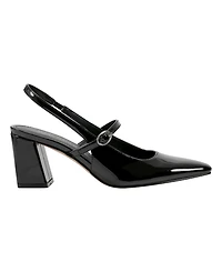 Marc Fisher Women's Lanai lock Heel Slingback Pumps