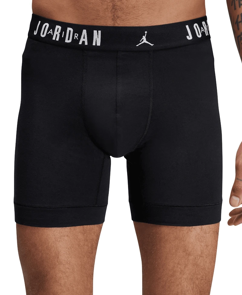 Jordan Men's 3-Pack Cotton Flight Jersey Boxer Briefs