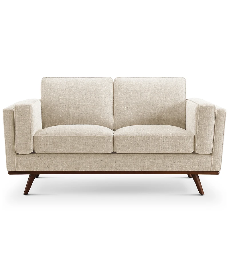 Abbyson Living Venice 67.5" Modern Fabric Loveseat
