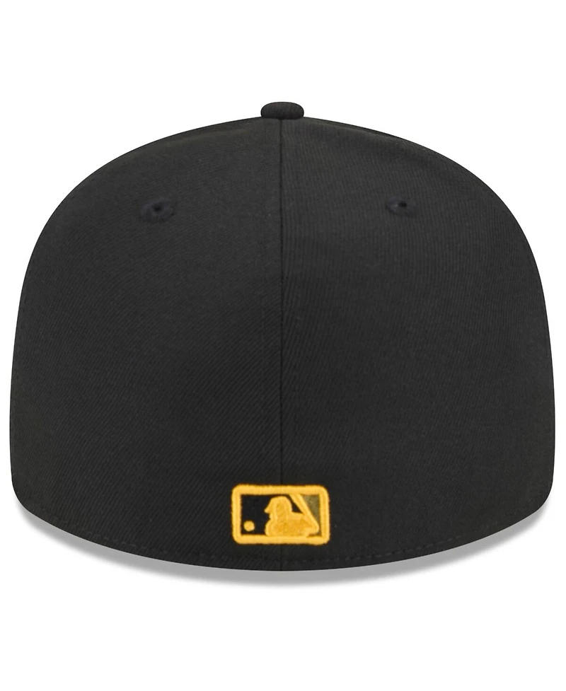 New Era Men's Black Cincinnati Reds 2024 Armed Forces Day Low Profile 59FIFTY Fitted Hat