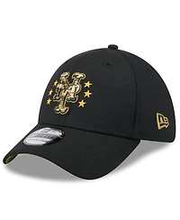 New Era Men's Black York Mets 2024 Armed Forces Day 39THIRTY Flex Hat