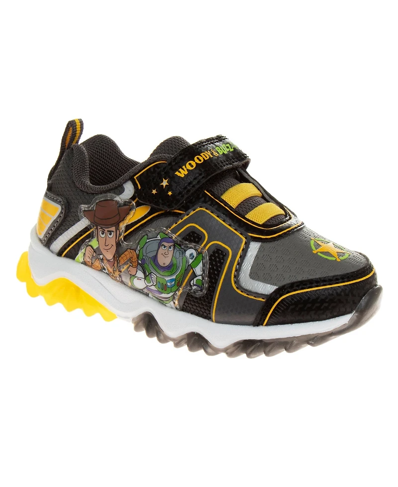 Disney Pixar Toddler Boys Toy Story Hook and Loop Sneakers
