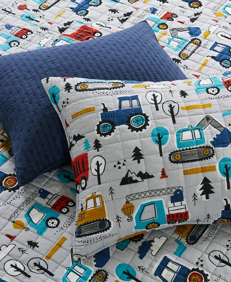Levtex Kids Mod Trucks Reversible 2-Pc. Quilts Set, Twin/Twin Xl
