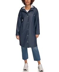 Levi's Women's Long Hooded Rain Coat