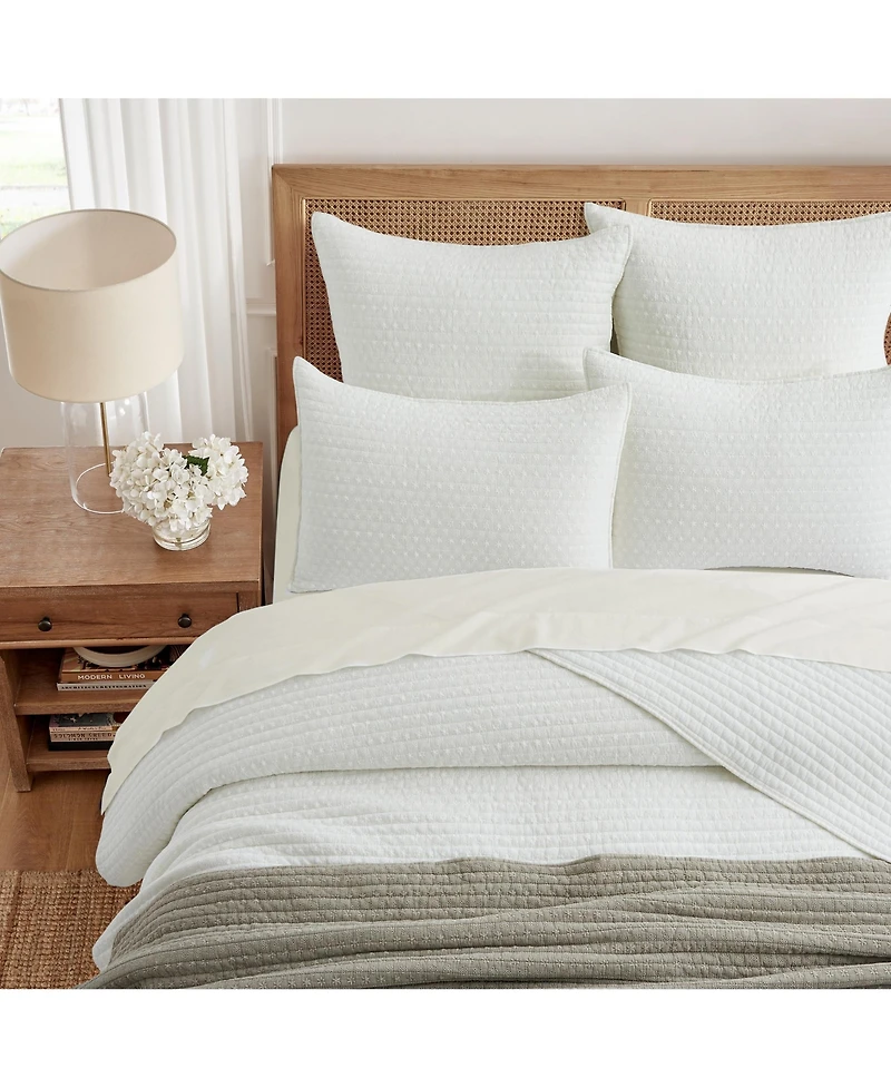 Levtex Eyelet Embroidered 3-Pc. Quilt Set, King/California King