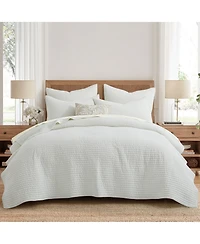 Levtex Eyelet Embroidered 3-Pc. Quilt Set, King/California King