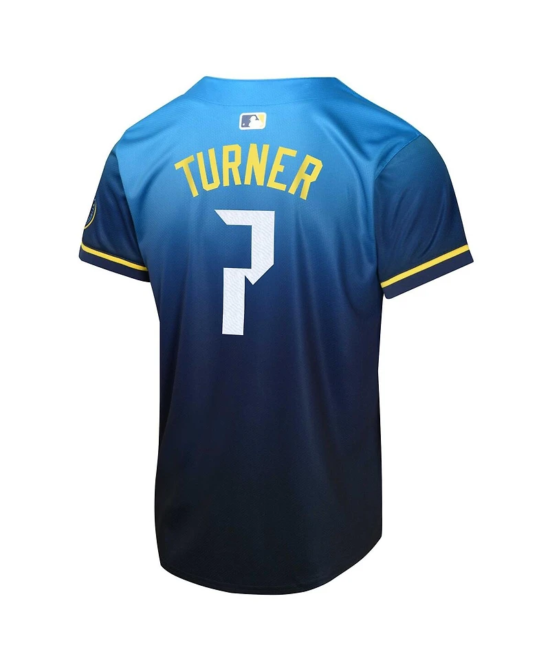Nike Big Boys and Girls Trea Turner Blue Philadelphia Phillies 2024 City Connect Limited Player Jersey