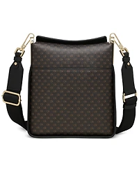 Calvin Klein Fay Signature Adjustable Crossbody with Magnetic Top Closure