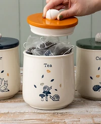 Price & Kensington Woodland Set of 3 Storage Jars