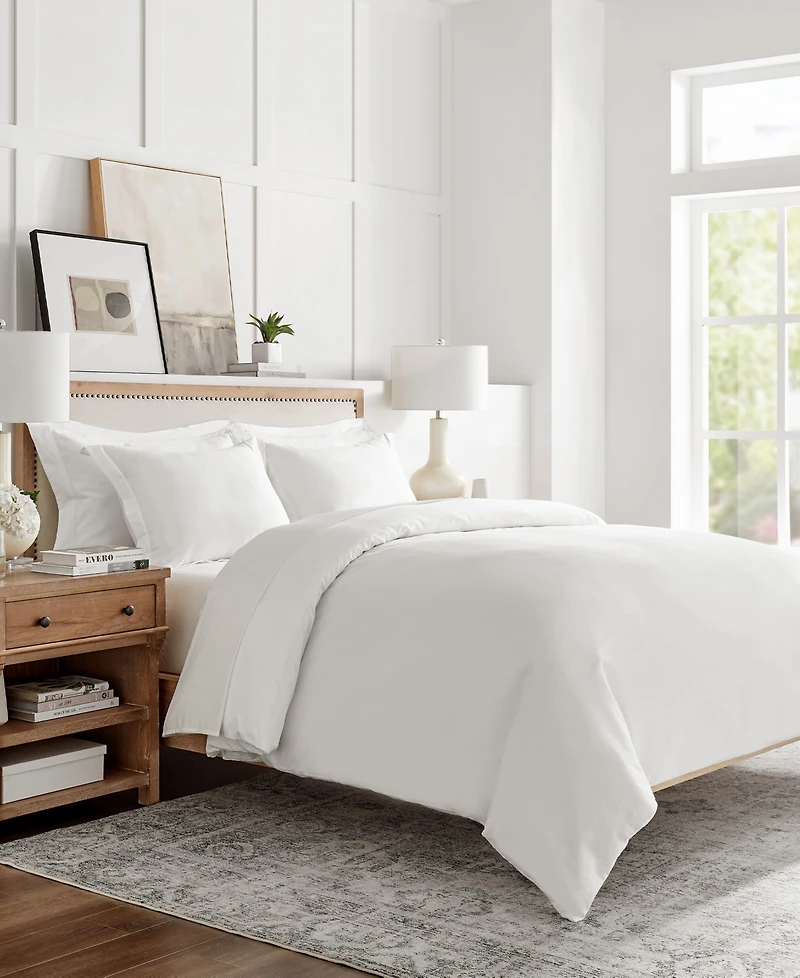 Levtex Sateen Textured 3-Pc. Duvet Cover Set, King/California King