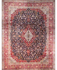 Bashian One of a Kind Kashan 10'x13' Area Rug