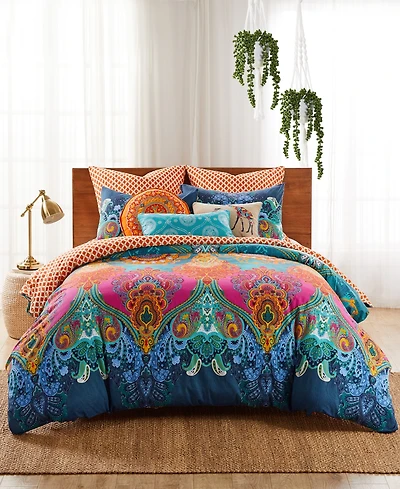 Levtex Mackenzie Reversible 3-Pc. Duvet Cover Set, Full/Queen