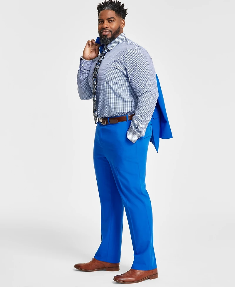 Tayion Collection Men's Classic-Fit Solid Suit Separate Pants