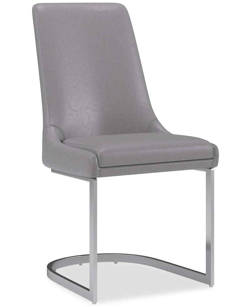 Tivie Metal Base Dining Chair, Created for Macy's