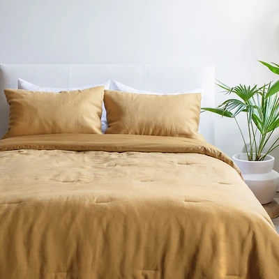 French Linen Comforter & Sham Set - Twin/Twin Xl