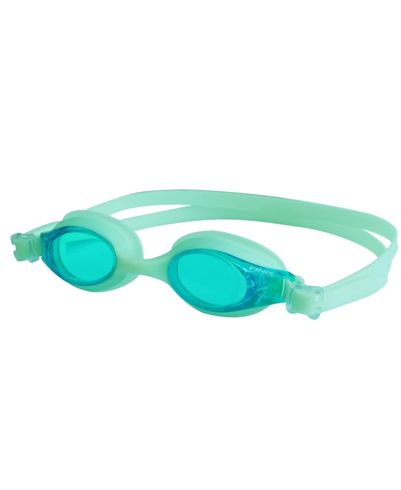 Finis FlowGlow Goggles - Glow-in-the-Dark, Adjustable, Green