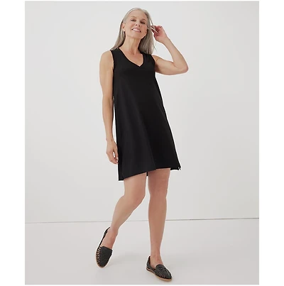 Pact Women's Organic Cotton Softspun A-Line Tank Dress