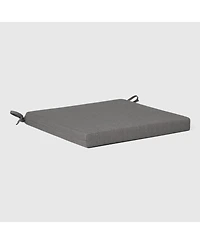 WestinTrends Outdoor Patio Kitchen Dining Chair Square Seat Cushions Set of 4, 18" x